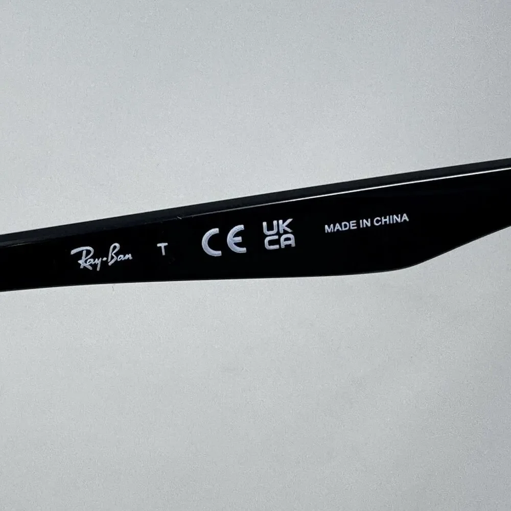 Ray-Ban RB7066 2000 Black Eyeglass Frames 54-17-145 Authentic